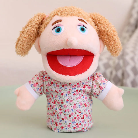 Kids Plush Finger & Hand Puppets – Role Play Toys for Bedtime Stories