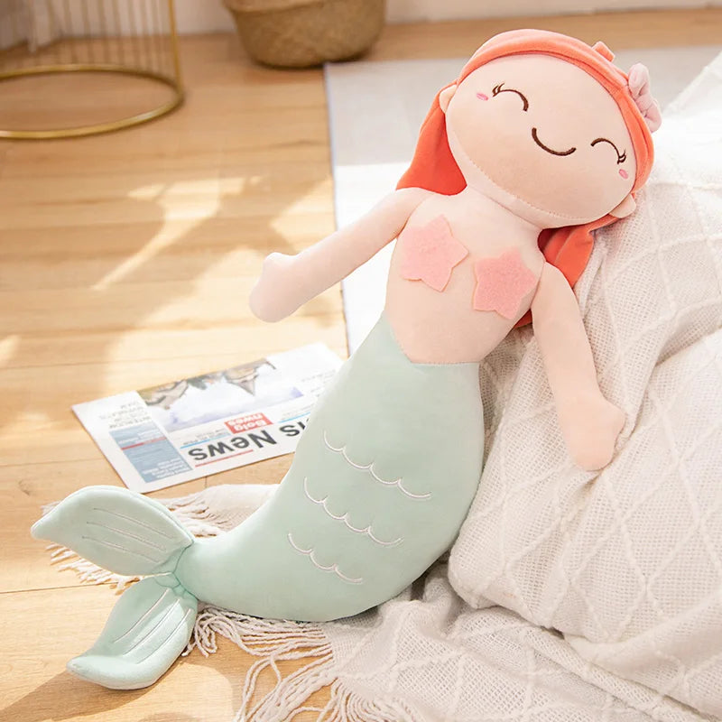 Giant Mermaid Doll Plushie Pillow - product detail view 15