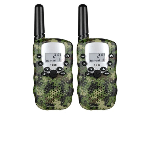 Walkie Talkie Handheld Digital Radio – Camouflage Walkie Talkie Toys for Boys