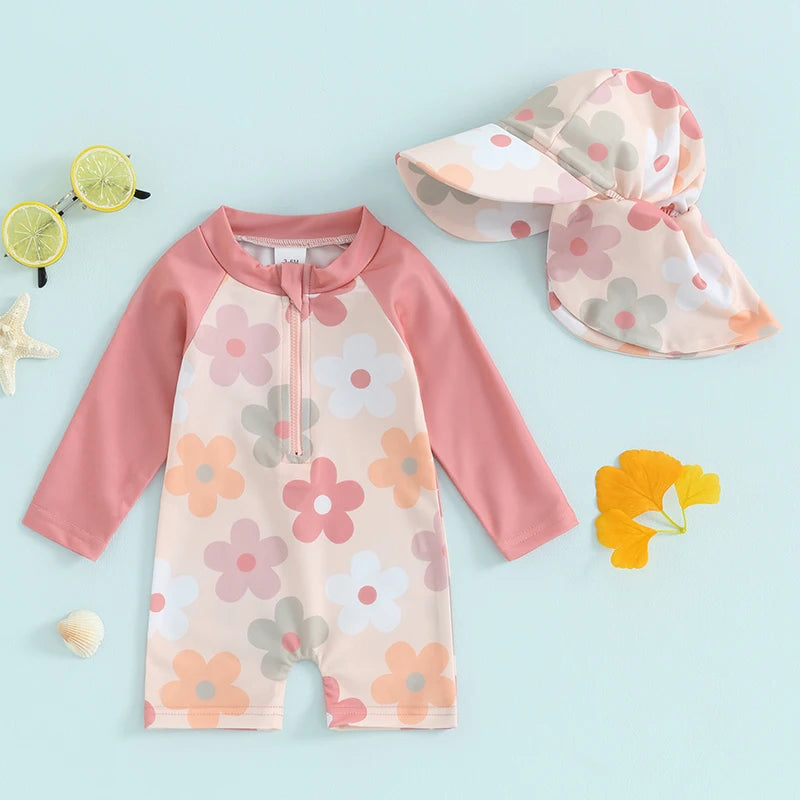 Sun-Safe Baby Rash Guard Swimsuit - Ultimate Sun Protection & Comfort Teeny Pandas