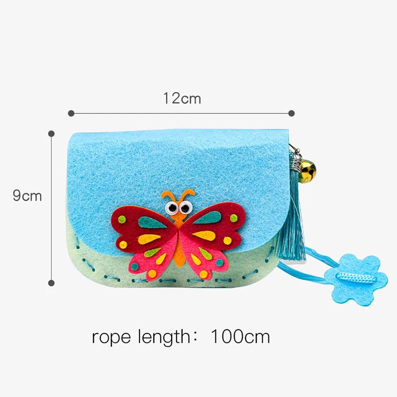 Kids' Creative Crossbody Bag for Toddlers - Cute and Stylish! Teeny Pandas