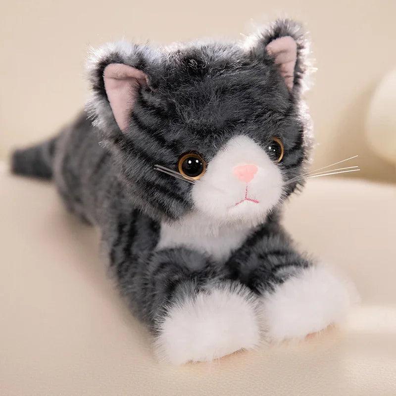 Cute Simulation Cat Plush Toys - product detail view 11