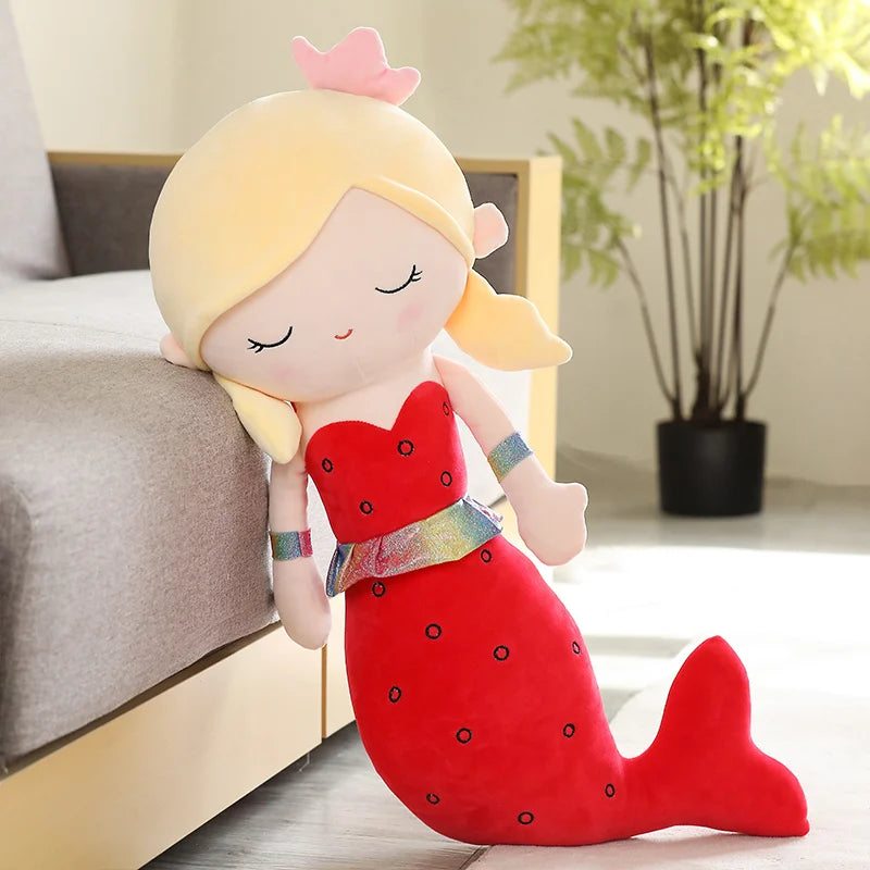 Giant Mermaid Doll Plushie Pillow - product detail view 7