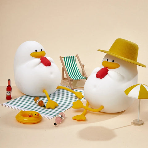 Duck Night Light - Rechargeable, Dimmable Silicone Lamp for Kids