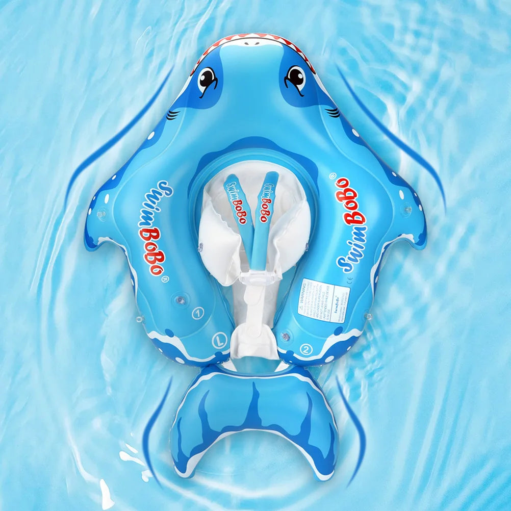 Baby Swimming Floater with Sunshade Canopy – Safe & Fun Water Float for Babies Teeny Pandas