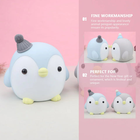 Penguin Piggy Bank – Cute Money Box for Children & Home Decor