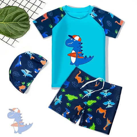 Children's Three-Piece Swimming Set