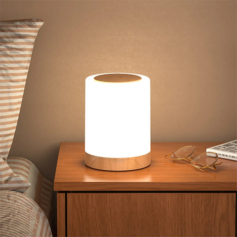 Smart LED Night Light - Portable Touch Control Lamp for Kids Bedroom & Camping!