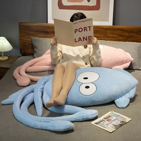 Simulation Octopus Doll - Lifelike Large Squid Plush Toy