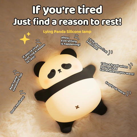Cute Panda Night Light LED – Soft & Soothing Glow for Kids