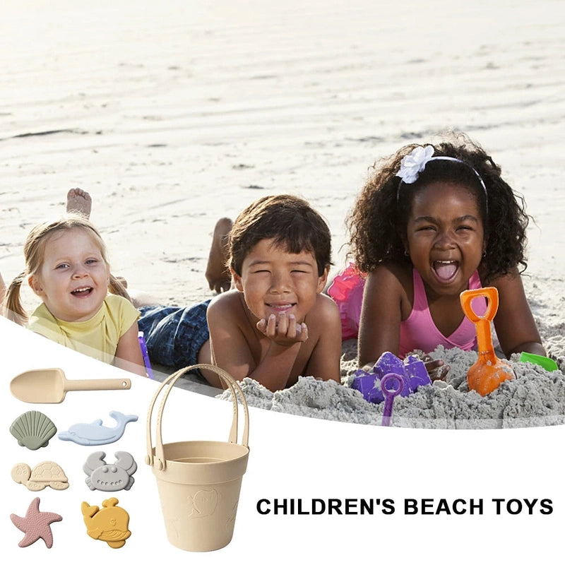 Kids Silicone Beach Toys Set - Durable, Eco-Friendly Fun Teeny Pandas