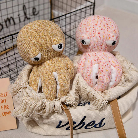 Lifelike Octopus Plush Toy – Soft Stuffed Octopus Doll for New Year Gift