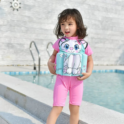 Floating Buoyancy Swimwear – Safe Training Swimsuit for Kids