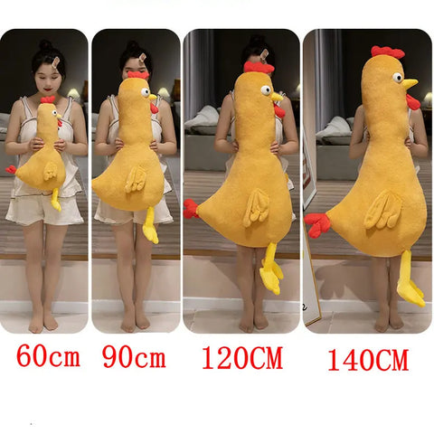 Giant Chicken Plush Toy - Stuffed Animal Sleep Pillow Doll