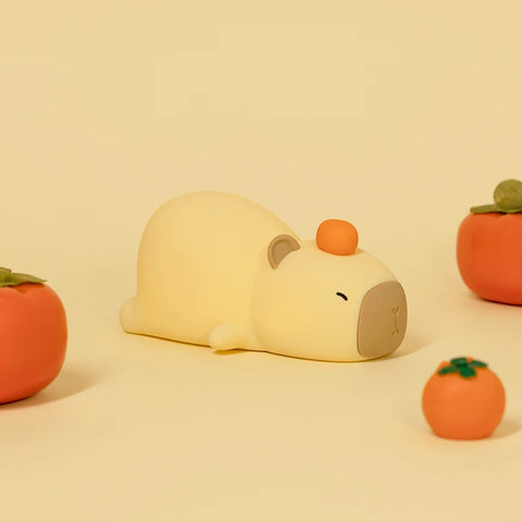 Cozy Capybara Night Light - Soothing LED Sleep Companion Teeny Pandas