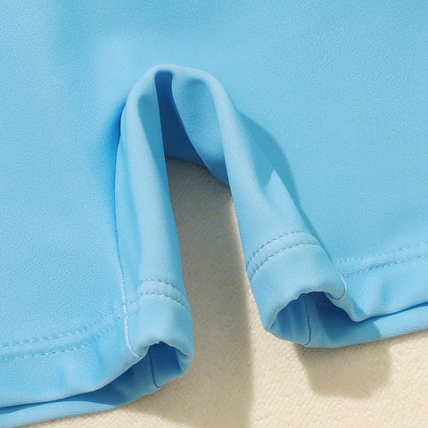 Floating Swimsuit for Kids - One-Piece with Removable Buoyancy Bars!