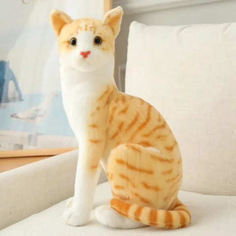 Cute Plush Cat Doll – Soft Stuffed Kitten Toy