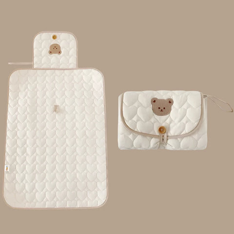 Portable, Waterproof, and Reusable Baby Changing Pad