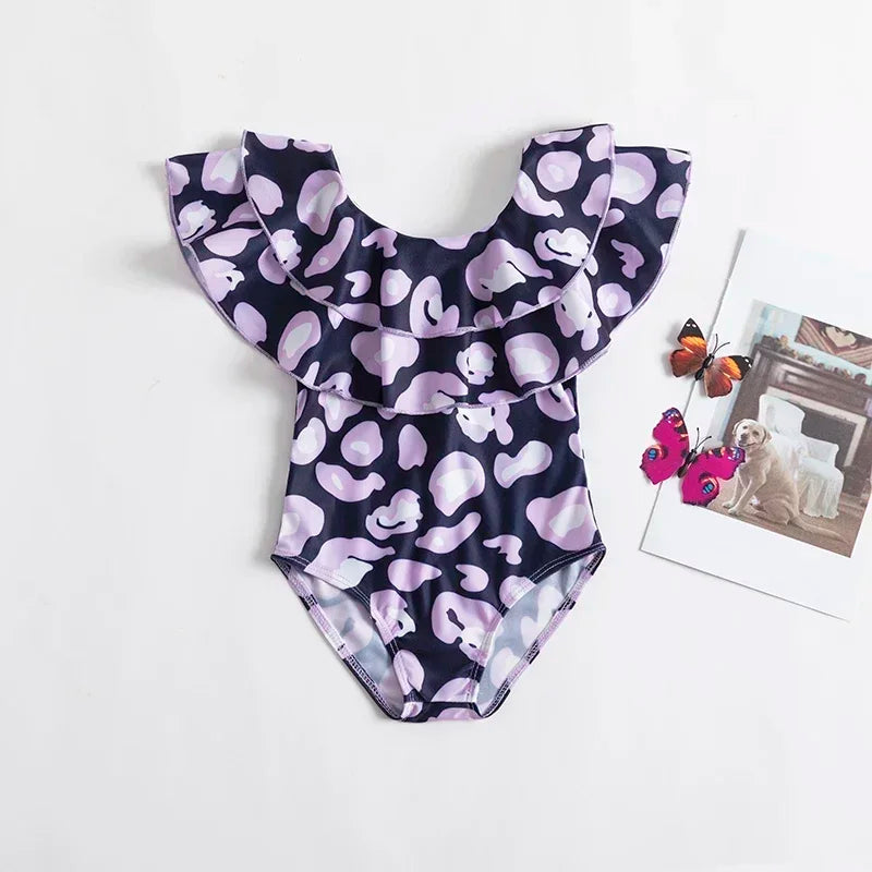Baby & Toddler One-Piece Swimwear – UPF 50+ Sun Protection Teeny Pandas