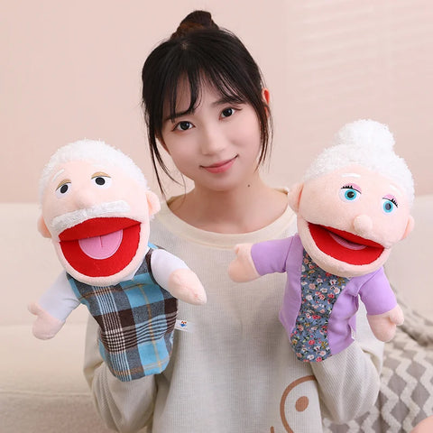Kids Plush Finger & Hand Puppets – Role Play Toys for Bedtime Stories