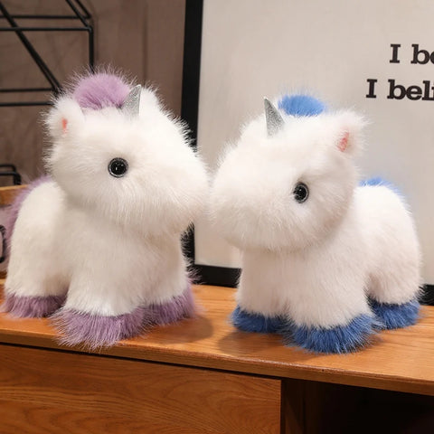 Magical Fluffy Unicorn Plushies