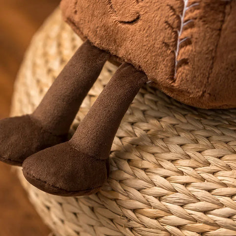 Christmas Gingerbread Plush Pillow – Festive Stuffed Cookie & Cabin Plushie