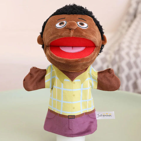 Kids Plush Finger & Hand Puppets – Role Play Toys for Bedtime Stories