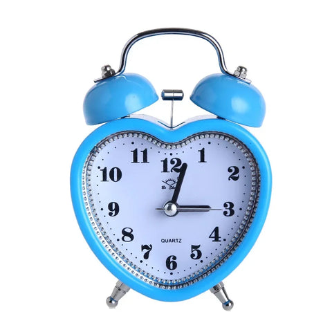 Heart-shaped Creative Alarm Clock with Night Light - Perfect Personalized Gift