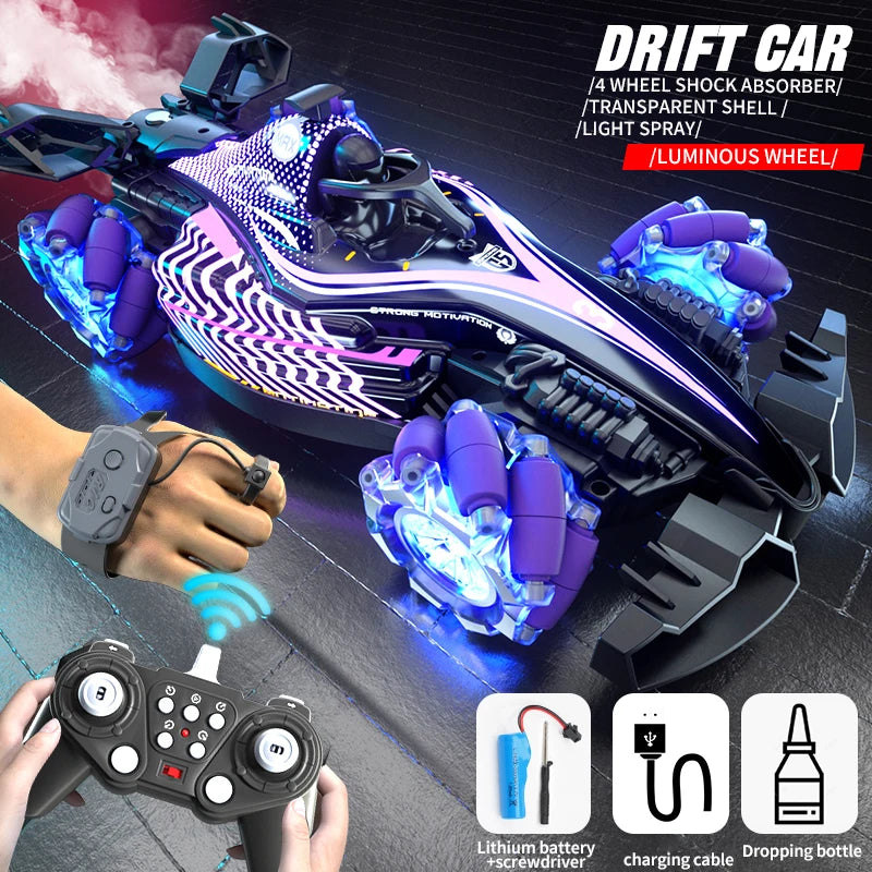 Gesture Sensing Stunt RC Car with 360 Drifting & Realistic Effects - product detail view 21