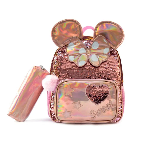Mini Sequins Backpack for Girls