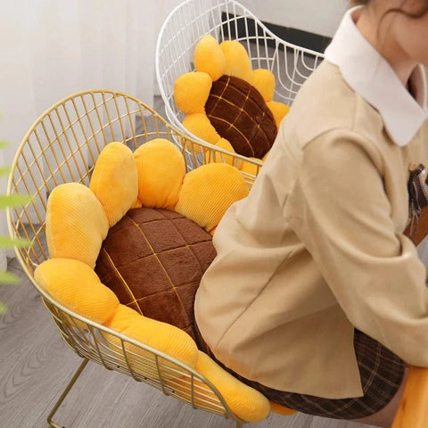 Stuffed Soft Plant Sunflower Plush Toy – Cute Plush Cushion