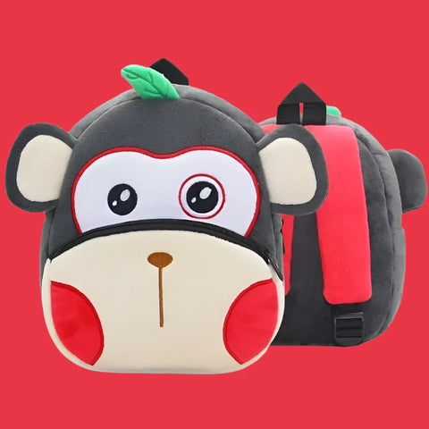 Cute Cartoon Animal Series Plush Backpack for Kids