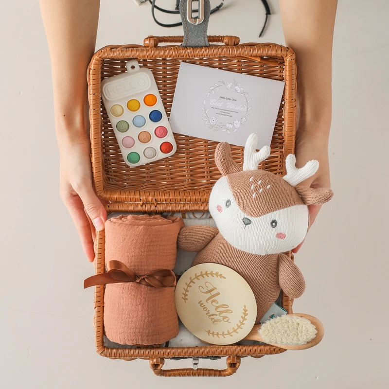 Newborn Baby Gift Set Teeny Pandas