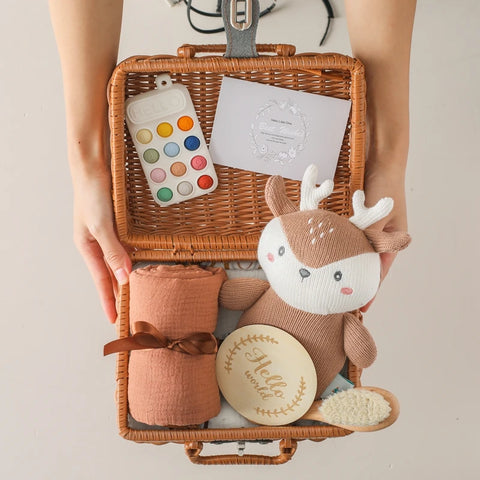 Newborn Baby Gift Set Teeny Pandas