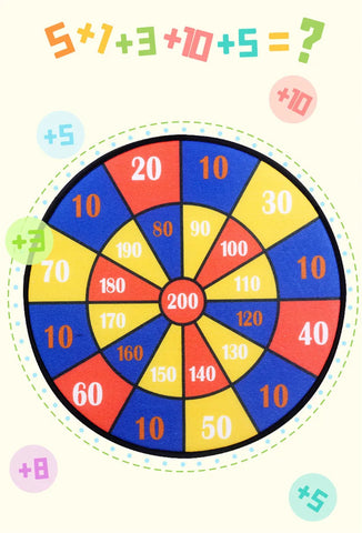 Colorful Magnetic Dart Board Game for Kids - Make Playtime Exciting! Teeny Pandas