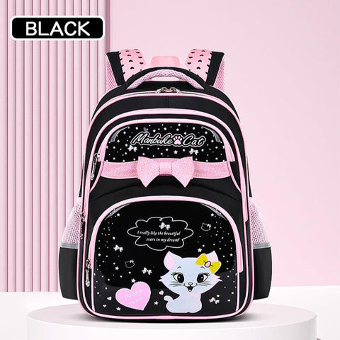Cute Kitten Backpack for School