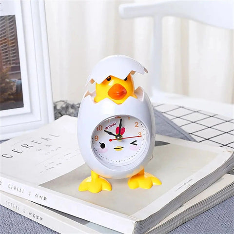 Easter Egg Shell Chick Alarm Clock - For Kids Bedroom