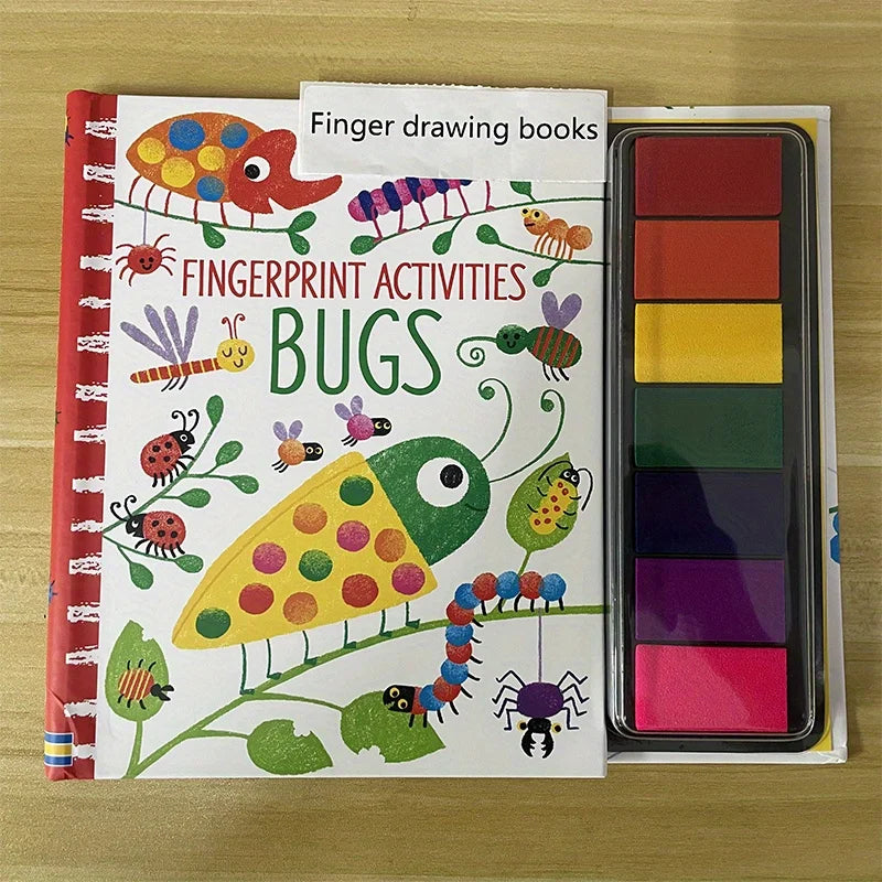 Creative Fingerprint Art Kit for Kids - Unleash Your Kids Creativity! Teeny Pandas
