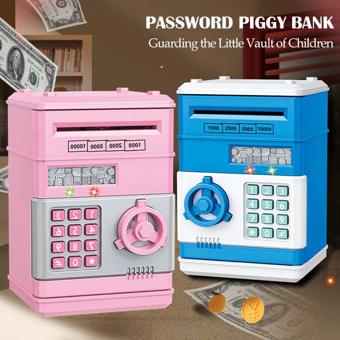 ATM Password Piggy Bank – Electronic Money Saving Box for Kids