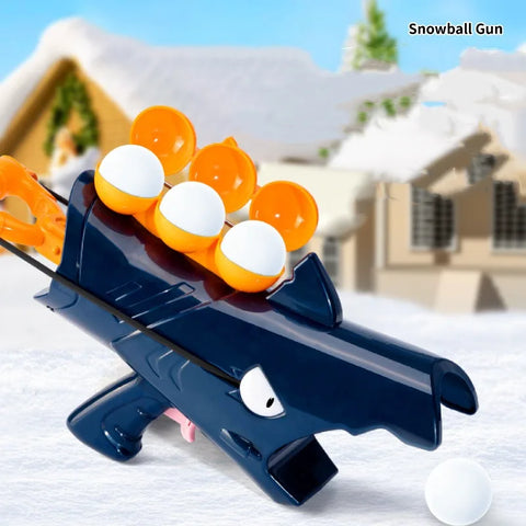 Snowball Launcher Gun Toy – Winter Outdoor fun