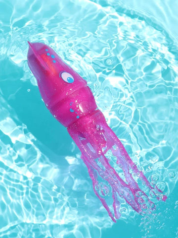 Light-Up Electric Squid Bath & Pool Toy