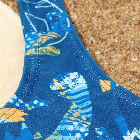 Dinosaur Boys Buoyancy Swimsuit - One-Piece Swimwear for Kids!