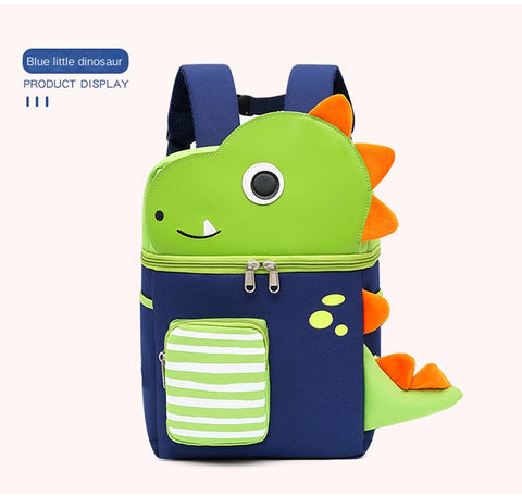 Cartoon Animal Backpack for Boys & Girls