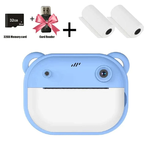 Kids Digital Thermal Print Camera - Creative Play for Kids Teeny Pandas