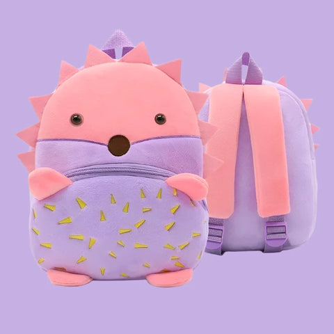Cute Cartoon Animal Series Plush Backpack for Kids