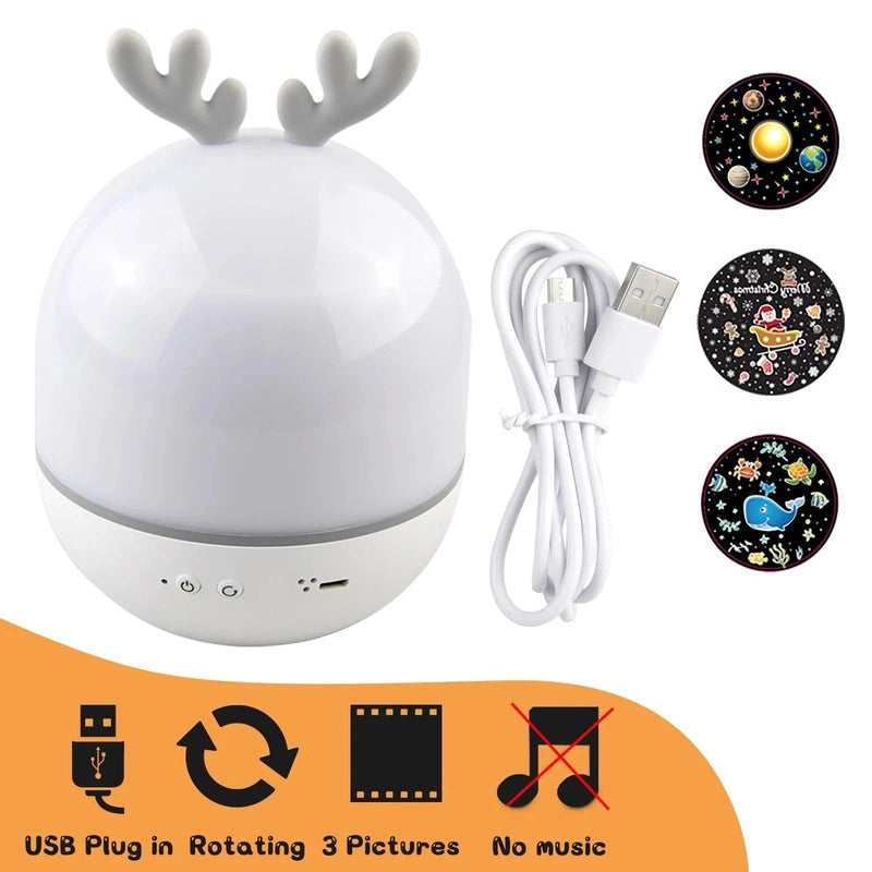 Starry Night Sky Projector for Kids - Turn Every Night Into A Magical Experience! Teeny Pandas