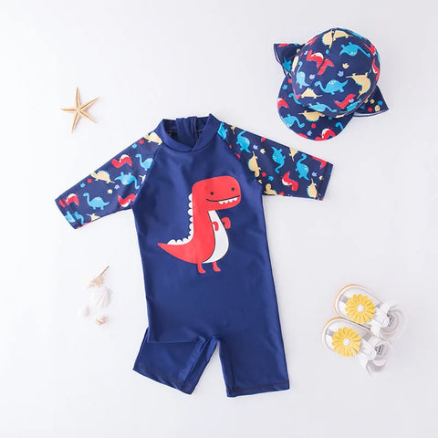 Kids Swimwear with Cap