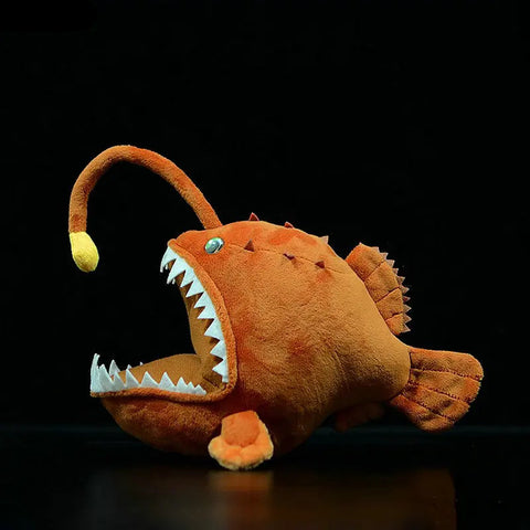 Soft Lantern Fish Plush Toy -  Ocean Animal Doll