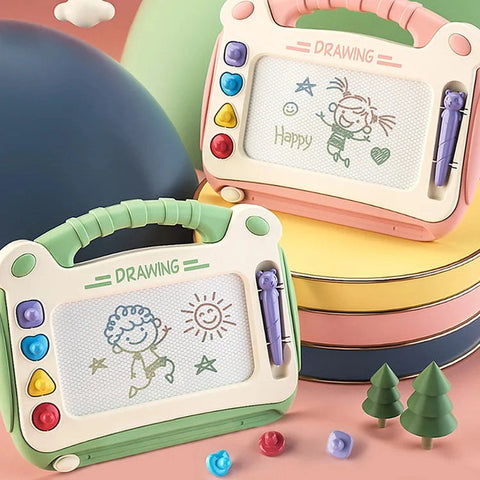 Magnetic Erasable Drawing Board for Kids – Educational and Fun Teeny Pandas