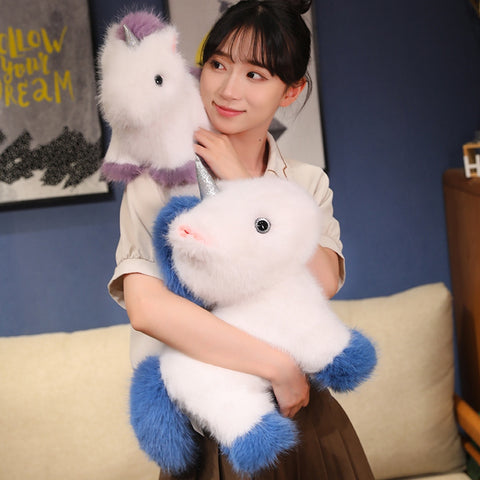 Magical Fluffy Unicorn Plushies